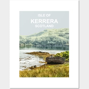 Isle of Kerrera Scotland. Scottish gift. Travel poster scottish highlands Posters and Art